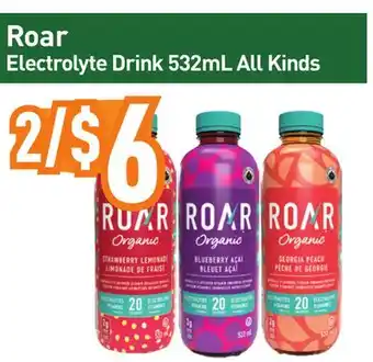 Healthy Planet Roar Electrolyte Drink offer