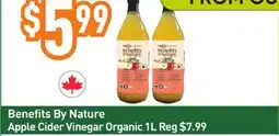 Healthy Planet Benefits By Nature Apple Cider Vinegar Organic offer