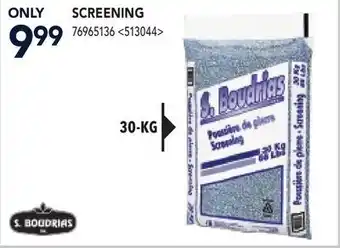 RONA SCREENING offer