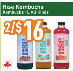 Healthy Planet Rise Kombucha offer