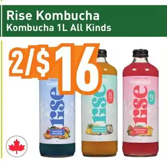 Healthy Planet Rise Kombucha offer