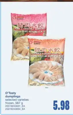 Wholesale Club DUMPLINGS, 567 g offer