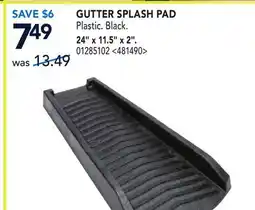 RONA GUTTER SPLASH PAD 24 x 11.5 x 2 offer