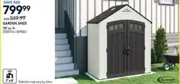 RONA GARDEN SHED offer