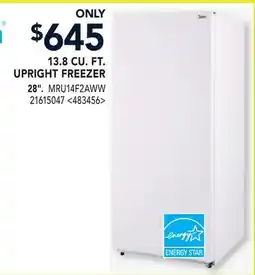 RONA 13.8 CU. FT. UPRIGHT FREEZER offer