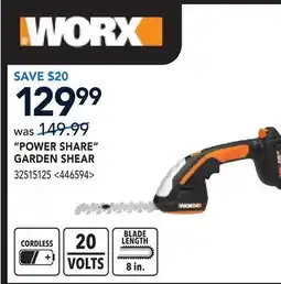 RONA POWER SHARE GARDEN SHEAR offer