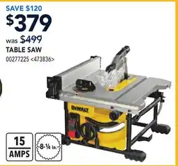 RONA TABLE SAW offer