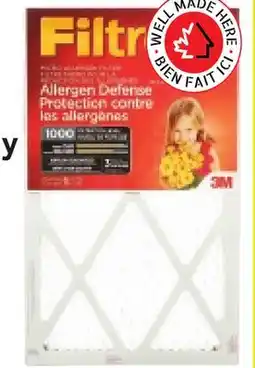 RONA 16 x 25 x 1 MPR1000 furnace filters offer