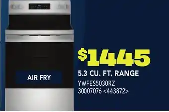 RONA 5.3 CU. FT. RANGE offer