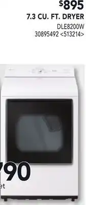 RONA 7.3 CU. FT. DRYER offer