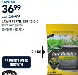 RONA LAWN FERTILIZER offer
