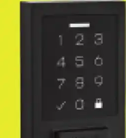 RONA WEISER Smartcode electronic locks, Matte black offer