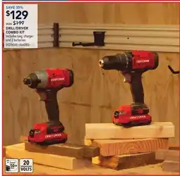 RONA DRILL/DRIVER COMBO KIT offer