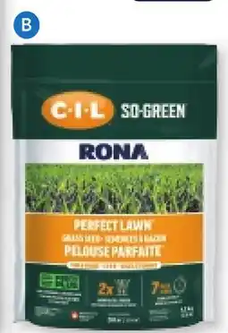 RONA 1.2-kg. Grass seeds offer