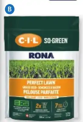 RONA 1.2-kg. Grass seeds offer