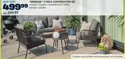 RONA LANDON & CO BRISBANE 5-PIECE CONVERSATION SET offer