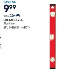 RONA I-BEAM LEVEL offer
