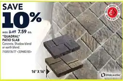 RONA QUADRAL PATIO SLAB offer