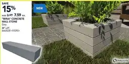 RONA MINA CONCRETE WALL STONE offer