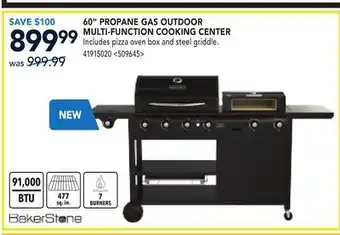 RONA 60 PROPANE GAS OUTDOOR MULTI-FUNCTION COOKING CENTER offer