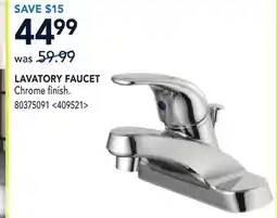 RONA LAVATORY FAUCET offer
