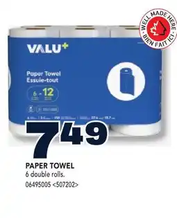 RONA PAPER TOWEL offer