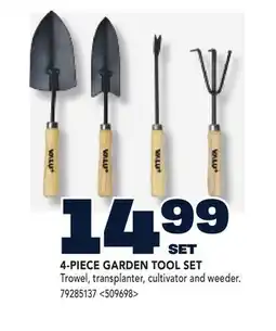 RONA 4-PIECE GARDEN TOOL SET offer