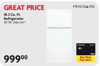 Home Hardware 18.3 Cu. Ft. Refrigerator offer