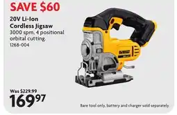 Home Hardware 20V Li-Ion Cordless Jigsaw offer