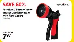 Home Hardware Premium 7 Pattern Front Trigger Garden Nozzle with Flow Control offer