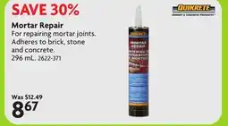 Home Hardware Mortar Repair offer