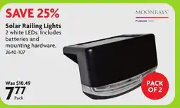 Home Hardware Solar Railing Lights offer