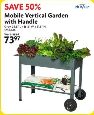Home Hardware Mobile Vertical Garden with Handle offer