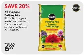 Home Hardware All Purpose Potting Mix offer