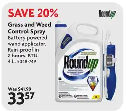Home Hardware Grass and Weed Control Spray offer