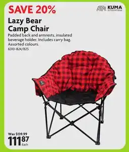 Home Hardware Lazy Bear Camp Chair offer