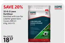 Home Hardware 32-0-5 Lawn Fertilizer offer