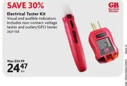 Home Hardware Electrical Tester Kit offer