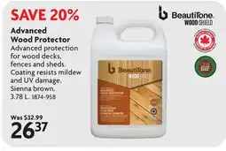 Home Hardware Advanced Wood Protector offer