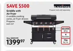 Home Hardware Griddle with Air Fryer offer