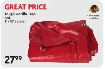 Home Hardware Tough Gorilla Tarp offer