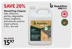 Home Hardware Wood Prep Cleaner offer