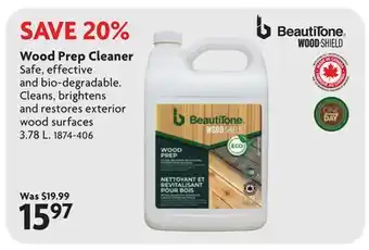 Home Hardware Wood Prep Cleaner offer