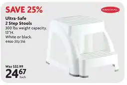 Home Hardware Ultra-Safe 2 Step Stools offer