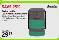 Home Hardware Rechargeable LED Hybrid Solar Lantern offer
