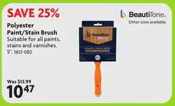 Home Hardware Polyester Paint/Stain Brush offer