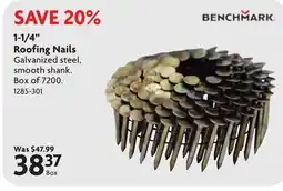 Home Hardware 1-1/4 Roofing Nails offer
