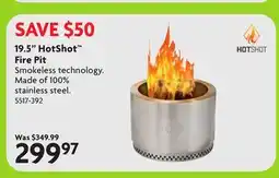 Home Hardware 19.5 HotShot Fire Pit offer