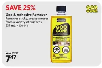 Home Hardware Goo & Adhesive Remover offer