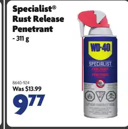 Home Hardware Specialist Rust Release Penetrant offer